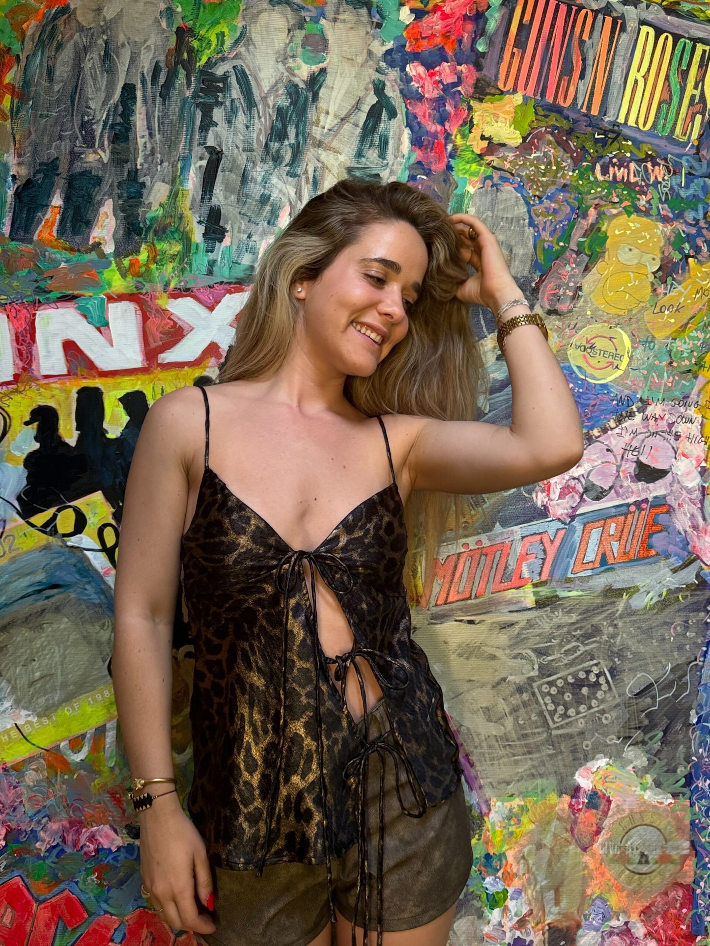 Top amarras print
