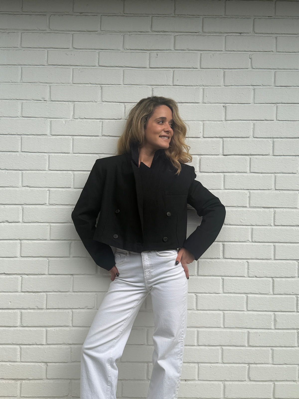 Blazer basico negro