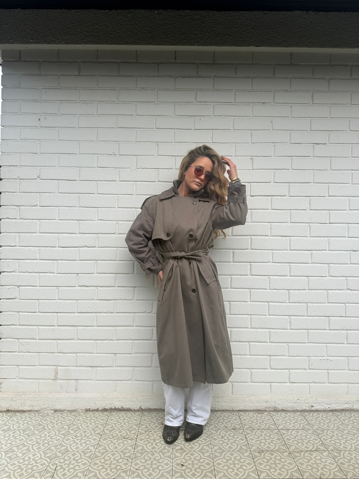 Trench gris