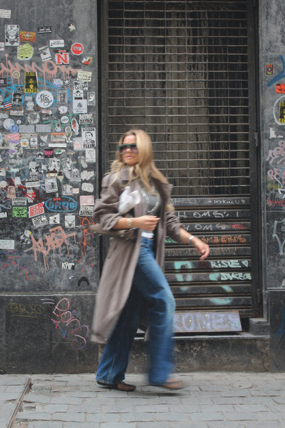 Trench gris