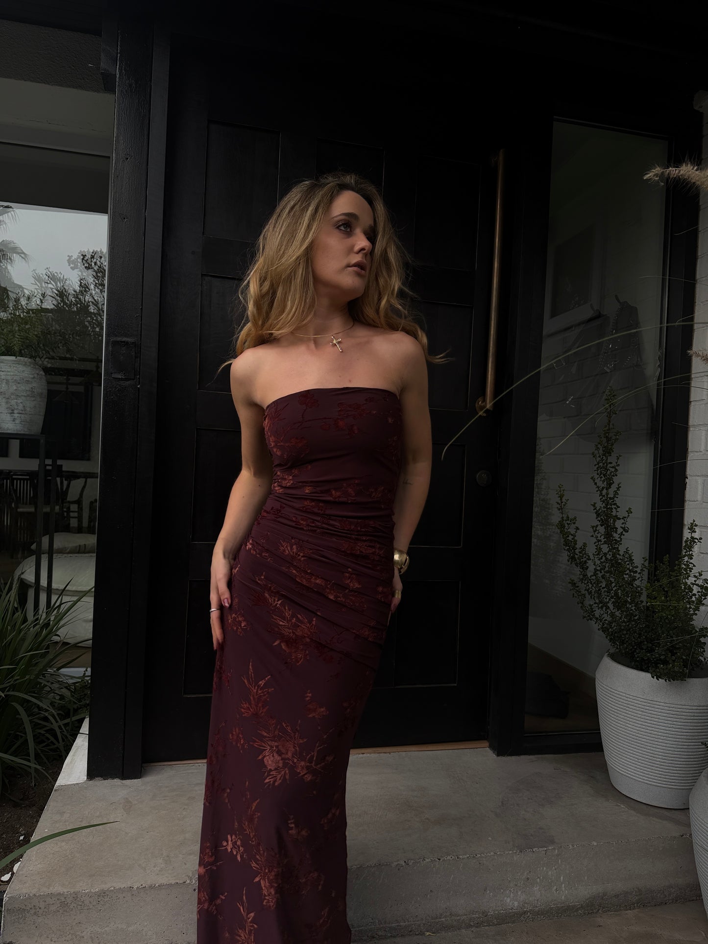 Vestido floreado