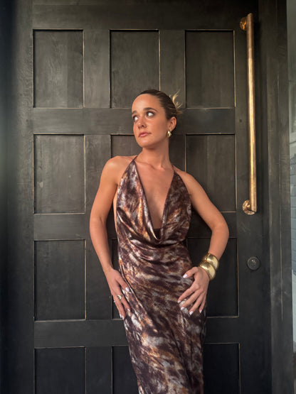 Vestido Print Asimetrico