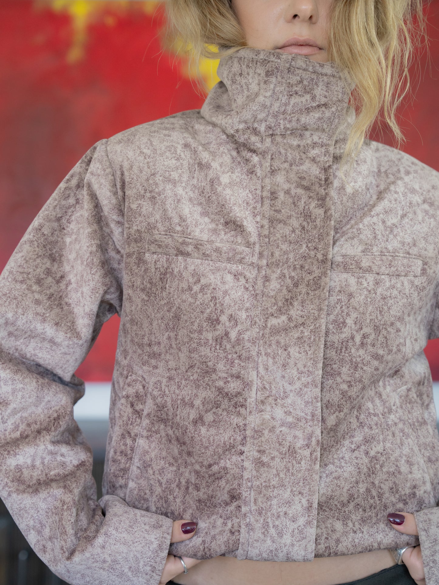Chaqueta Maria Beige