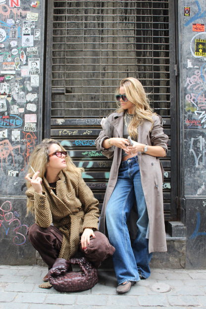 Chaqueta amarras rayas