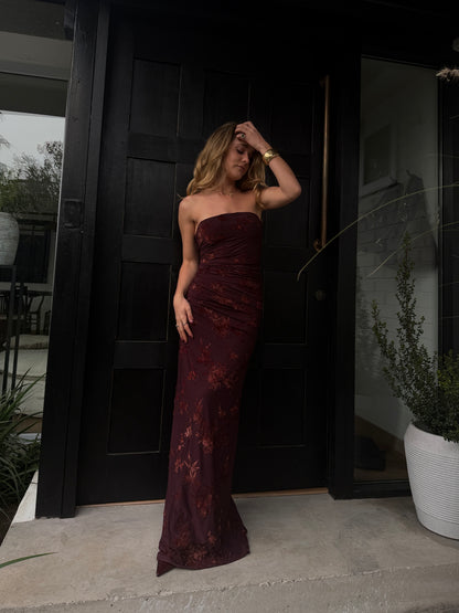 Vestido floreado
