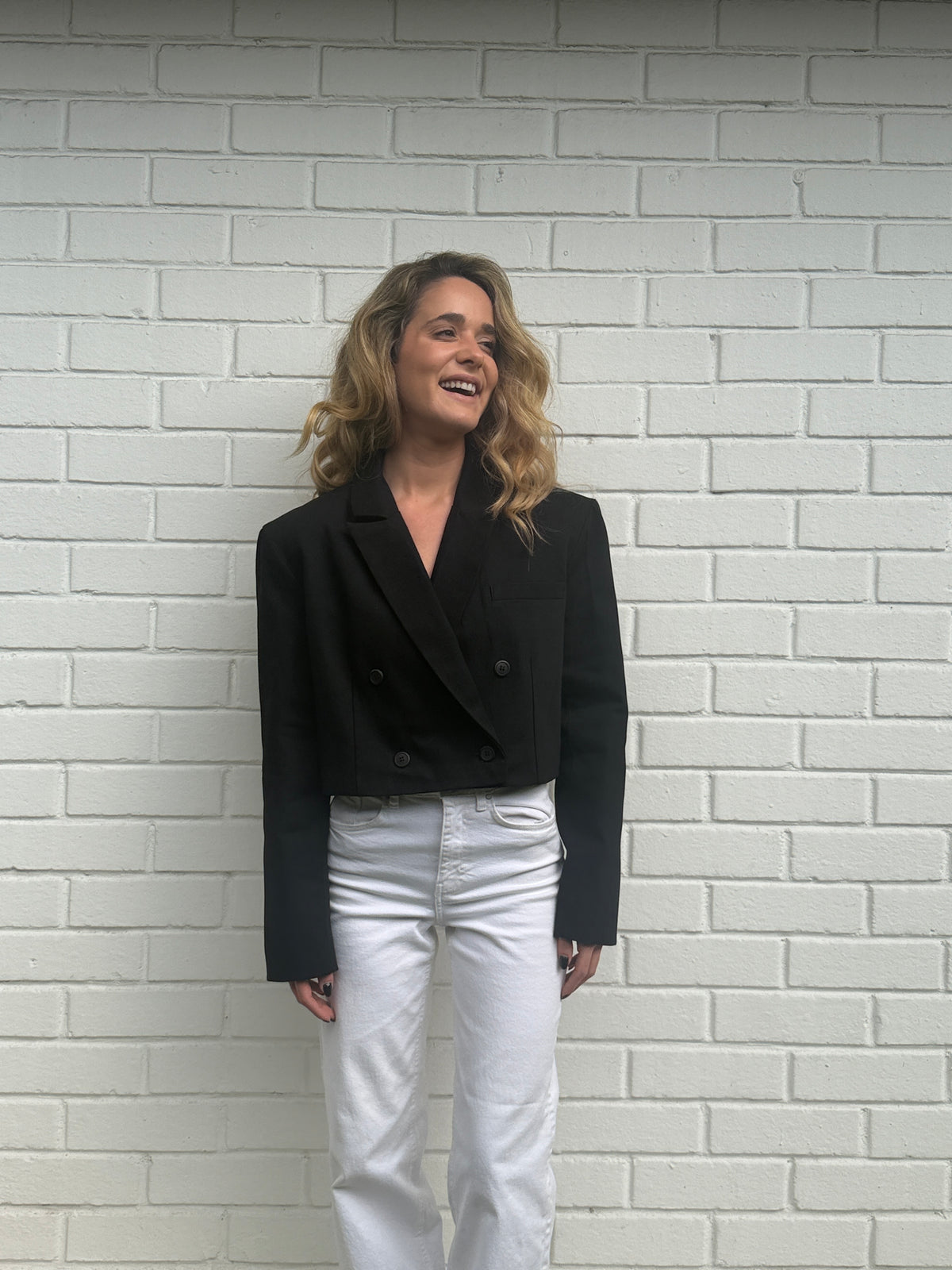 Blazer basico negro