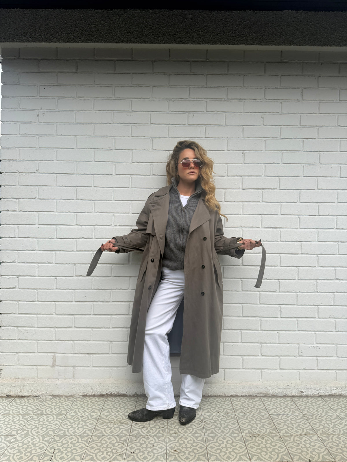 Trench gris