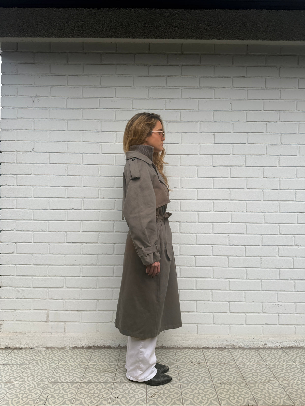 Trench gris