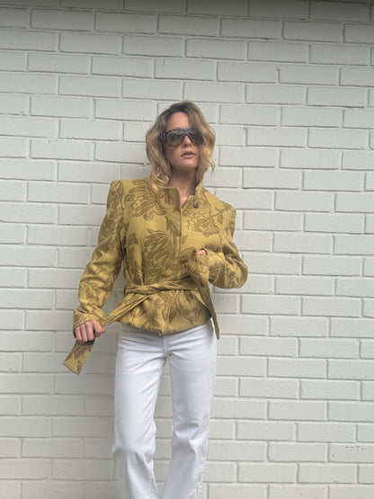 Chaqueta amarras pistacho